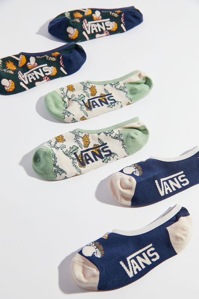 Vans Mushroom Bloom Canoodle NoShow Sock 3Pack Urban Outfitters