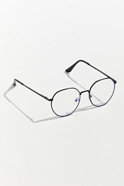 Norman Round Blue Light Glasses Urban Outfitters