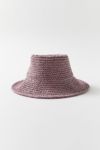 UO Mae Straw Bucket Hat