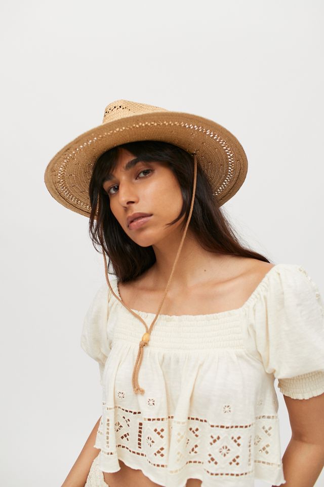 UO Open Weave Straw Hat Urban Outfitters