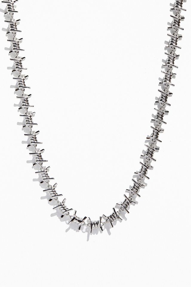 Barbed Wire Necklace Urban Outfitters