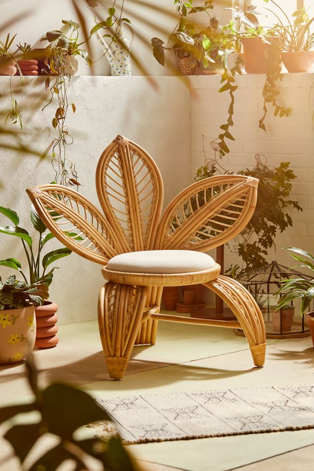 Arya Rattan Chair Urban Outfitters