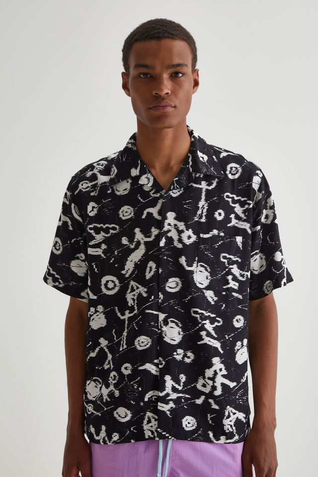 Paradise Youth Club Patterned Button-Down Shirt | Urban Outfitters