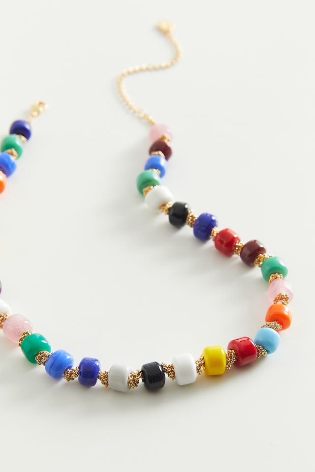 Cloverpost Melody Beaded Necklace | Urban Outfitters