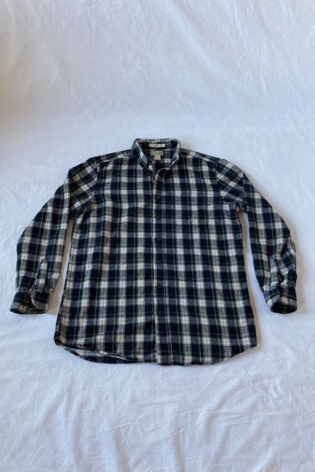 Vintage L.L. Bean Flannel Button-Down | Urban Outfitters