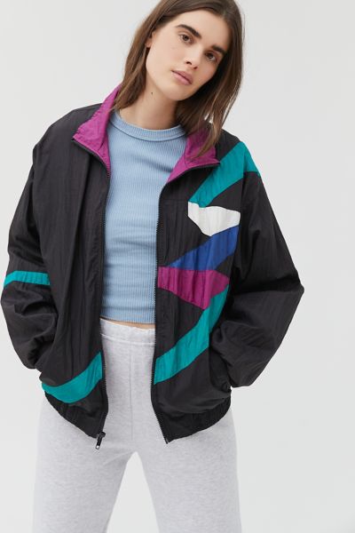 Urban Renewal Vintage Colorblock Windbreaker Jacket | Urban Outfitters