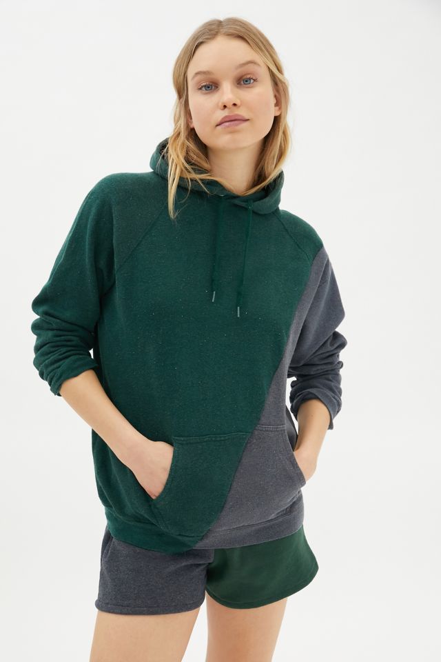 Urban Renewal Recycled Spliced Hoodie Sweatshirt | Urban Outfitters