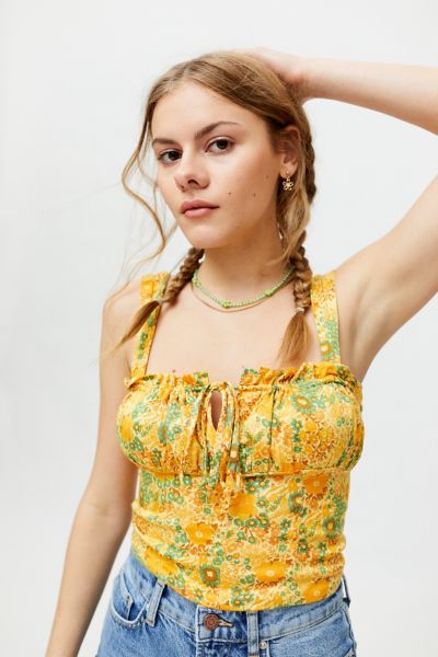 urban outfitters bustier top