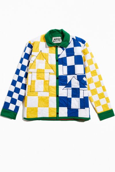NOTHING TO SEE HERE Checkerboard Quilted Jacket | Urban Outfitters Canada