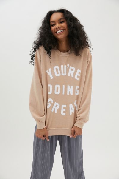 You’re Doing Great Crew Neck Sweatshirt | Urban Outfitters