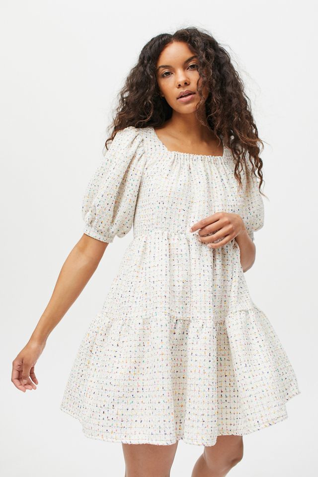 Sister Jane Sweet Tweed Confetti Mini Dress Urban Outfitters Canada