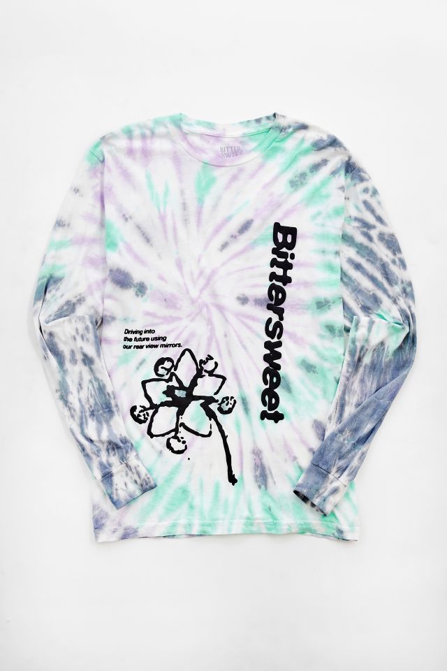 Bittersweet Sakura Tie-Dye Long Sleeve Tee | Urban Outfitters