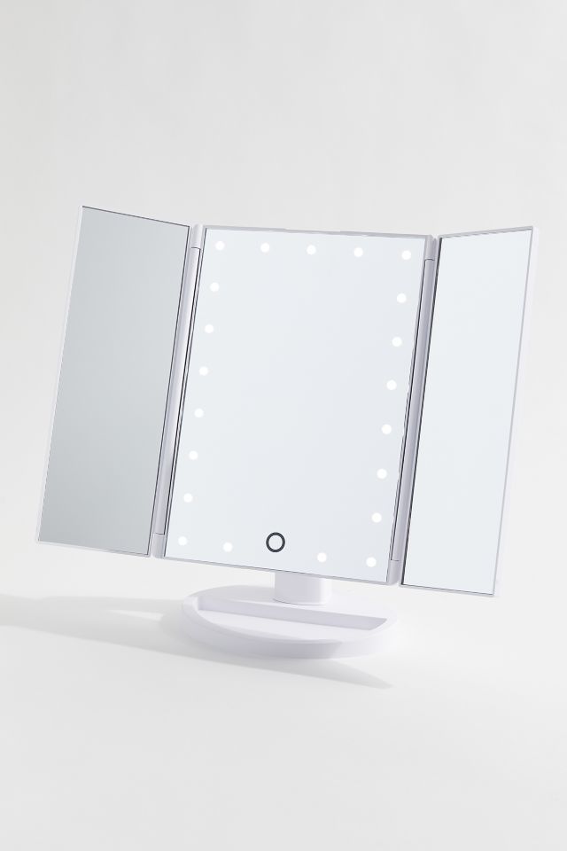 Browgame Cosmetics Tri Folded Lighted Mirror Urban Outfitters 5345