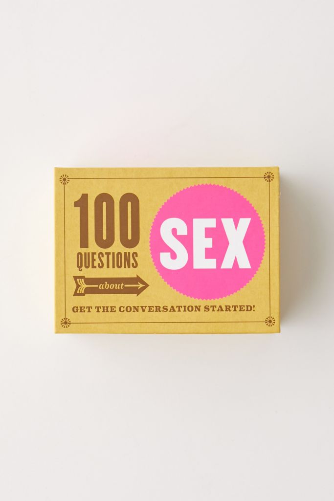 100 Questions About Sex Card Set Urban Outfitters