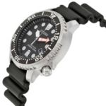 Thumbnail View 2: Citizen Promaster Diver 200 Meters Eco-Drive Black Dial Men's Watch BN0150-28E