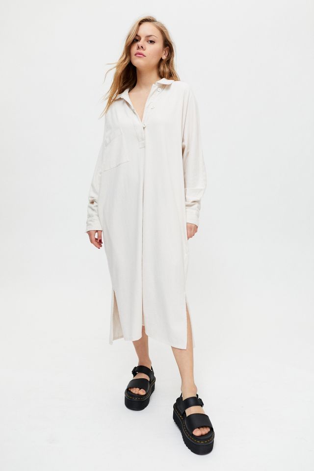 UO Spencer Polo Shirt Midi Dress | Urban Outfitters Canada