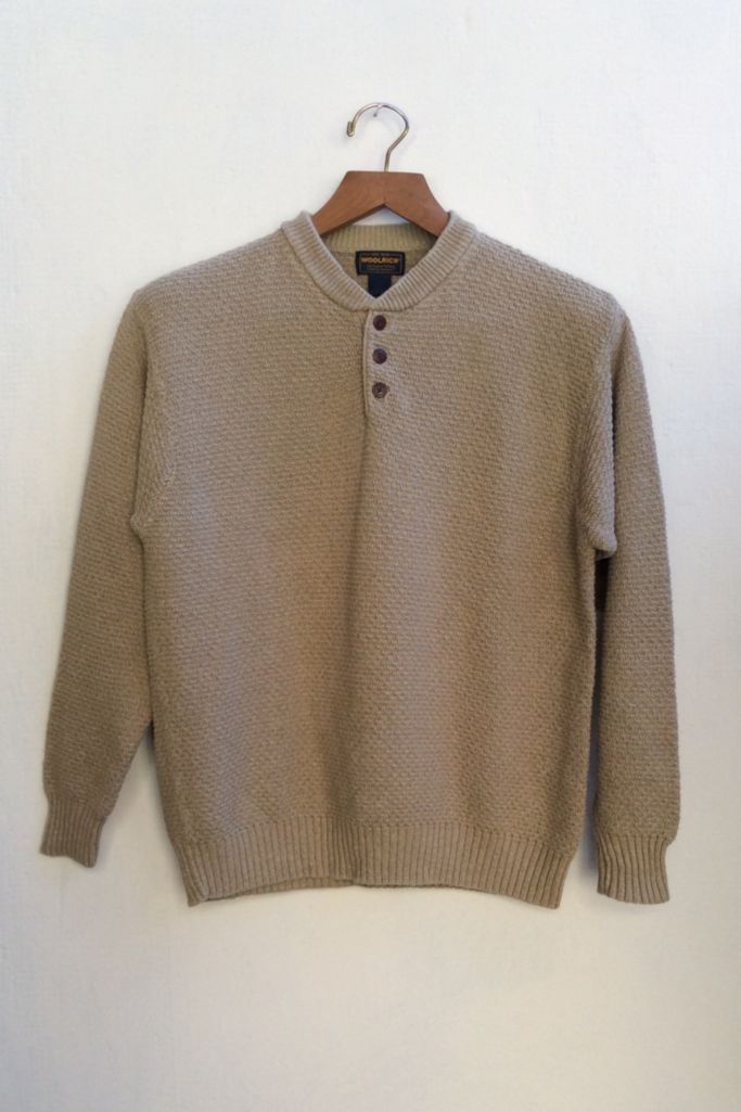 Vintage Woolrich Henley Sweater Urban Outfitters