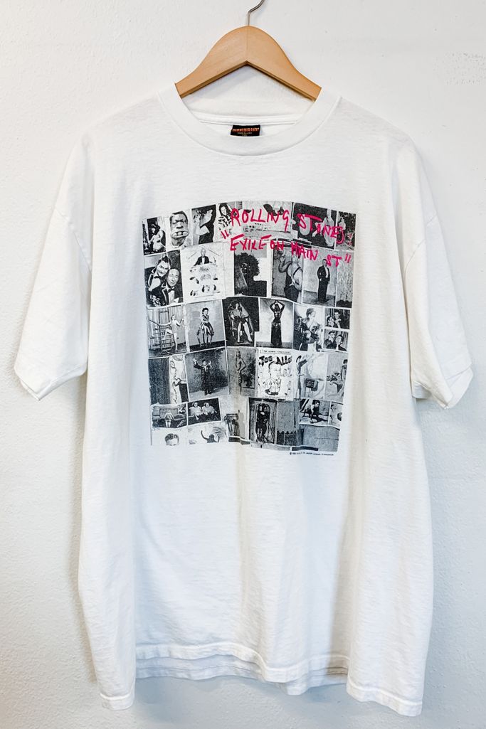 Vintage Rolling Stones Exile on Main Street Tee Shirt | Urban Outfitters