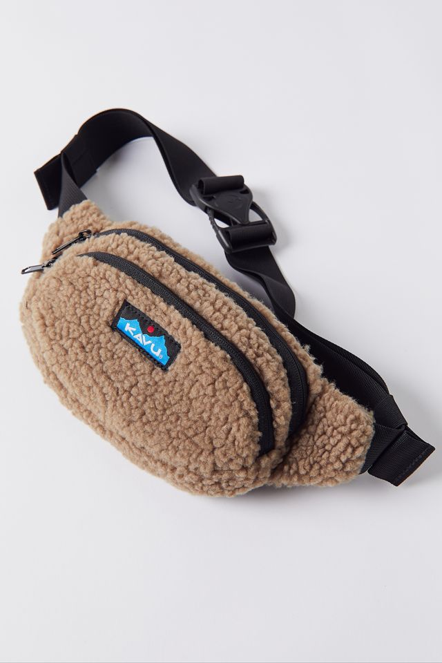 KAVU Fleece Spectator Belt Bag Urban Outfitters