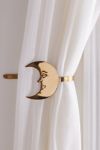 Thumbnail View 1: Crescent Moon Metal Curtain Tie-Back Set