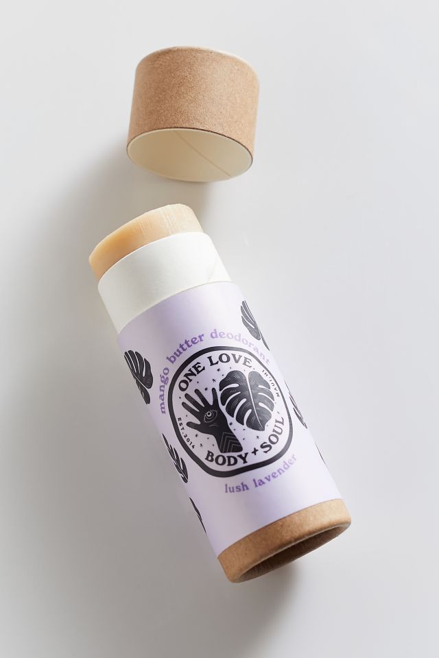 ONE LOVE BODY SOUL Biodegradable Mango Butter Deodorant Urban Outfitters