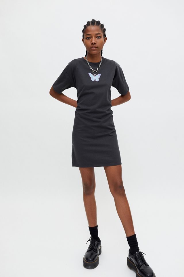 Xgirl Butterfly TShirt Dress Urban Outfitters