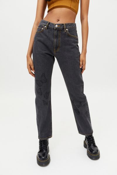 X-girl Butterfly Straight Leg Jean | Urban Outfitters
