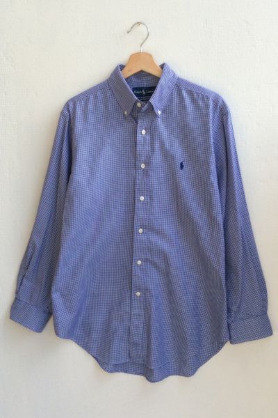 vintage polo button up