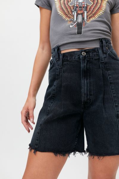 AGOLDE Angle Pieced Denim Short – Shambles | Urban Outfitters