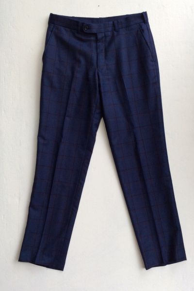 Vintage Custom Plaid Wool Dress Pant | Urban Outfitters