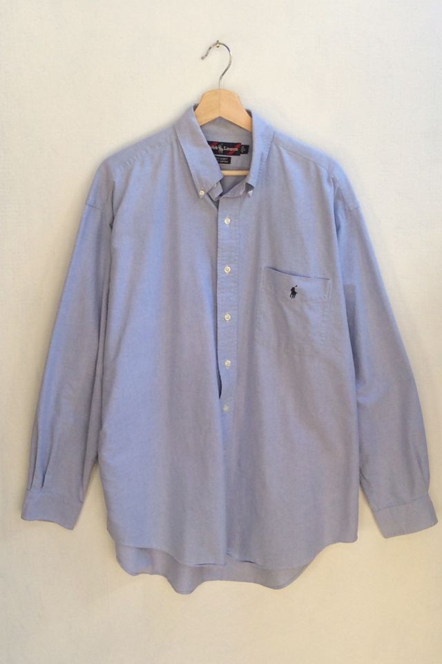 Vintage Polo Ralph Lauren Oversized Oxford Button Down | Urban Outfitters