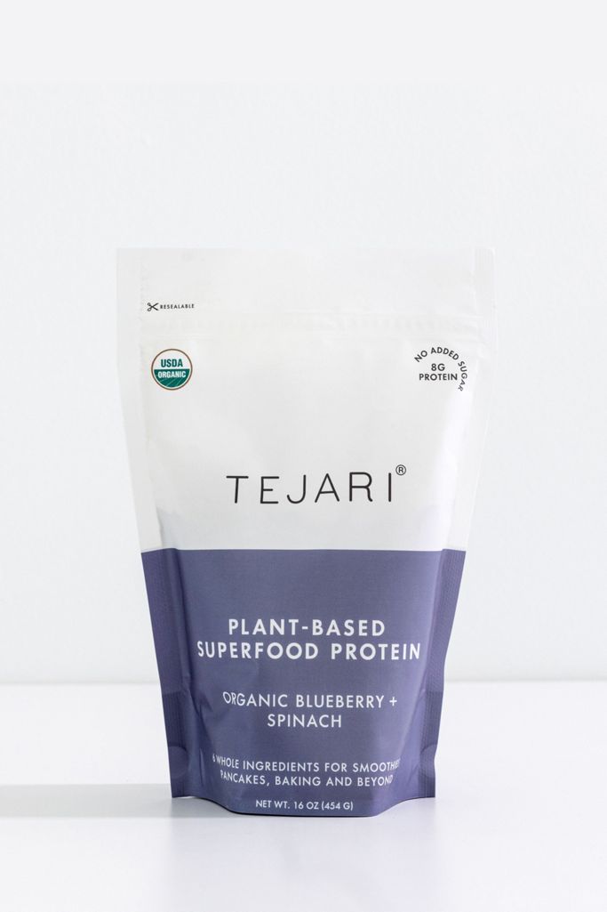 Tejari Organic Blueberry + Spinach Superfood Protein Blend Urban