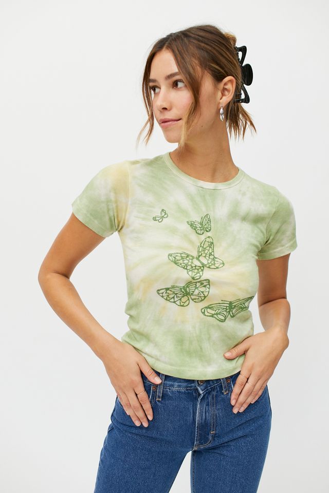 Butterfly Baby Tee Urban Outfitters Canada