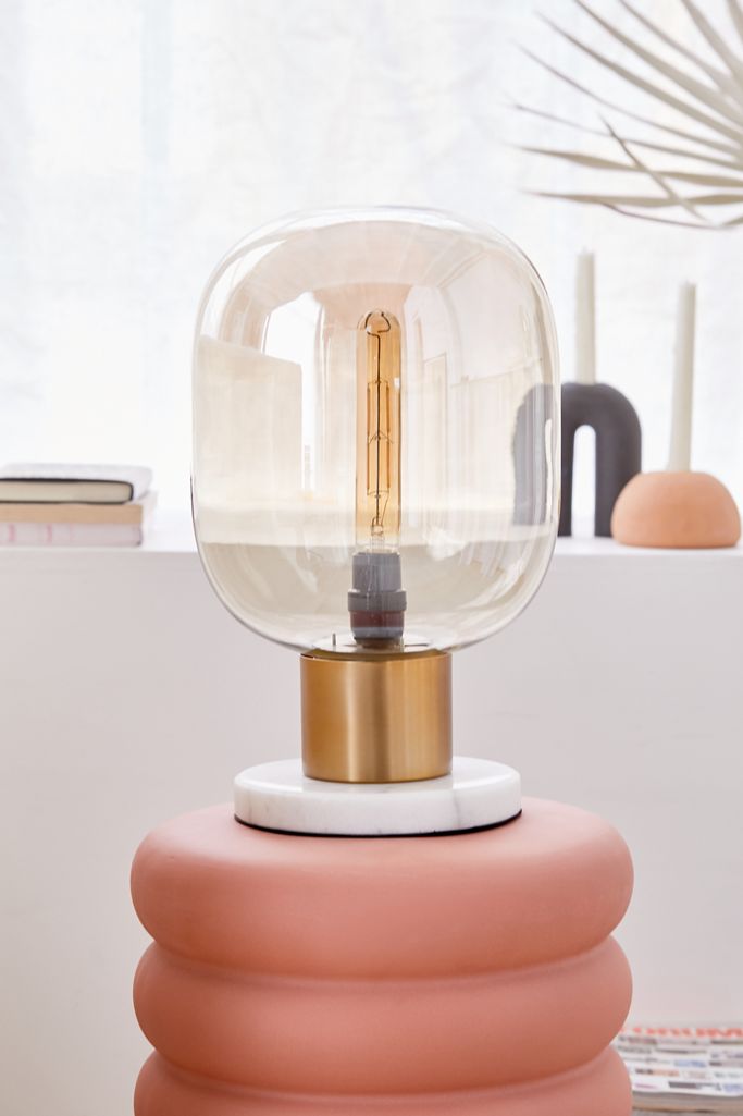 Ariana Glass Table Lamp Urban Outfitters