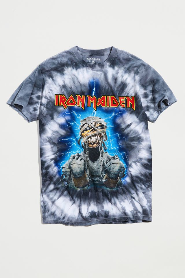 Iron Maiden Power TieDye Tee Urban Outfitters Canada