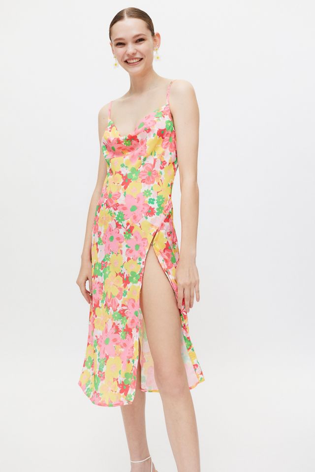 For Love Lemons Morgan Backless Midi Dress Urban Outfitters