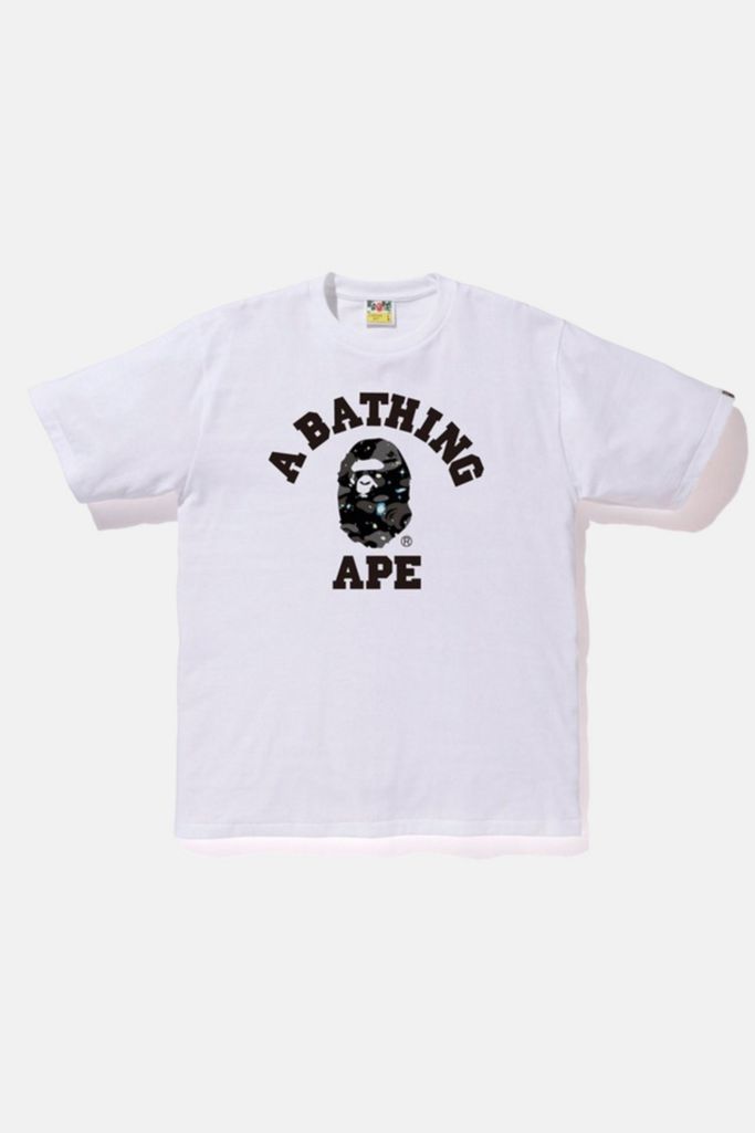 Bape Space Camo College Tee | Urban Outfitters