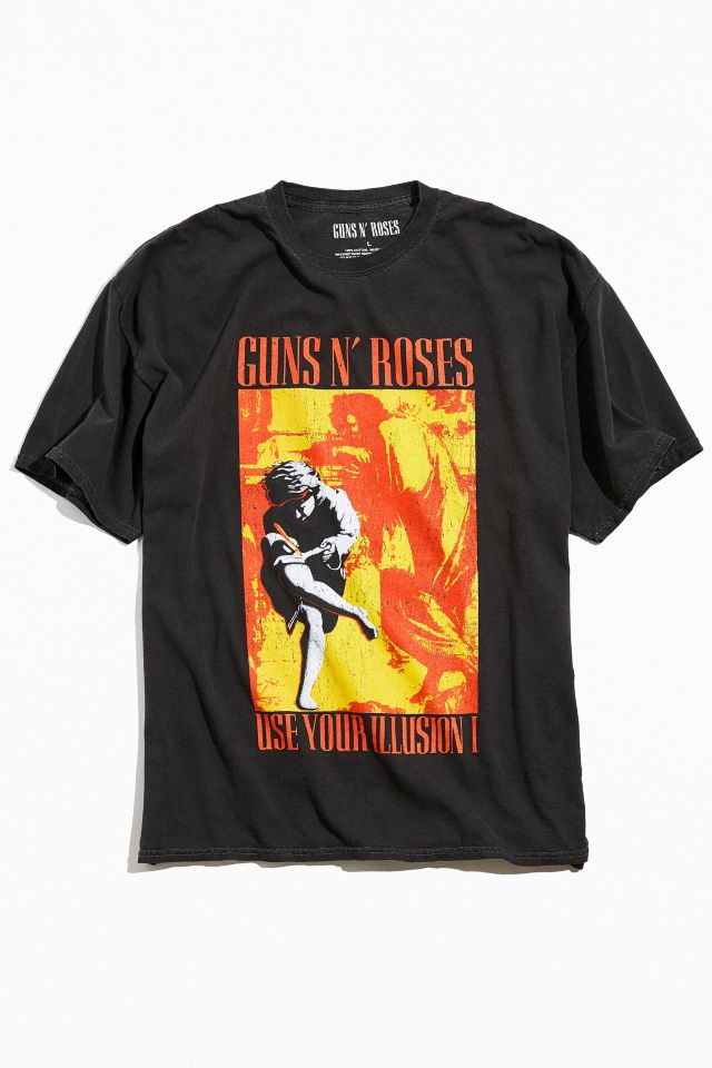 Guns N Roses Use Your Illusion Tee Urban Outfitters