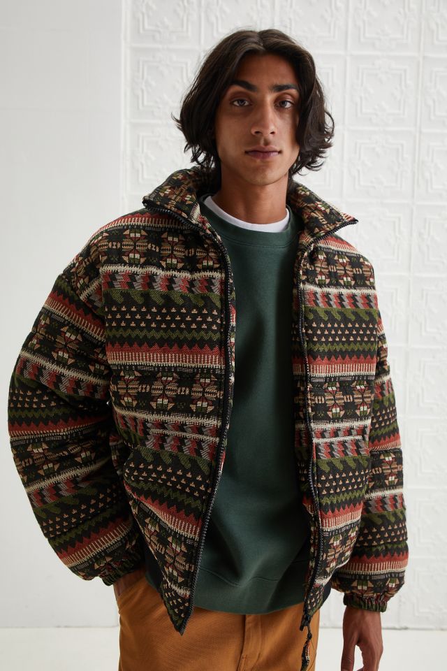 iets frans… Rug Print Puffer Jacket | Urban Outfitters Canada