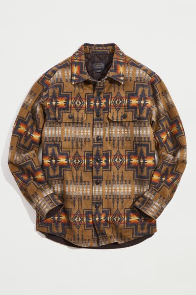 Pendleton Jacquard CPO Jacket | Urban Outfitters
