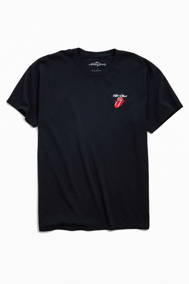 The Rolling Stones Embroidered Tee | Urban Outfitters