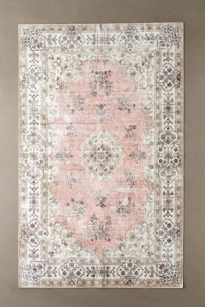 Jewel Printed Washable Rug