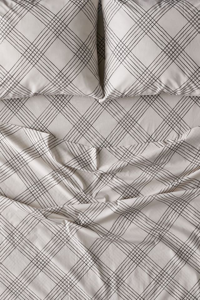 Leah Plaid Sheet Set Urban Outfitters