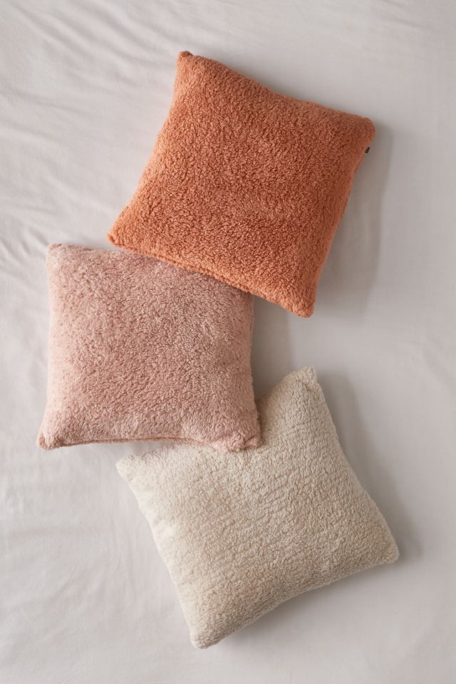 Amped Fleece Throw Pillow Urban Outfitters