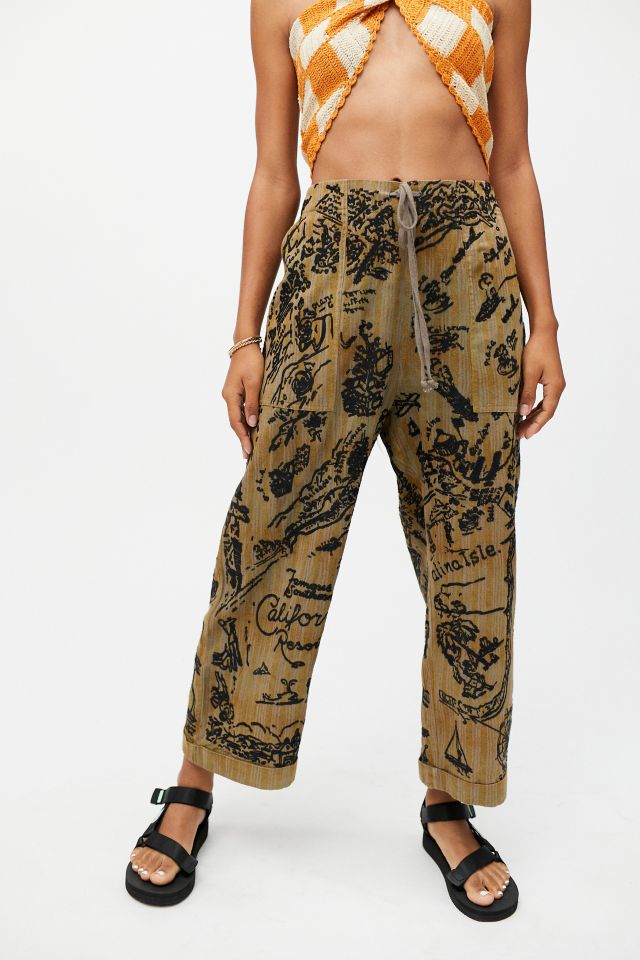 Kimchi Blue Printed Resort Pant | Urban Outfitters