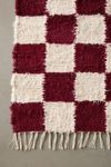 Thumbnail View 5: Checkerboard Woven Shag Rag Rug