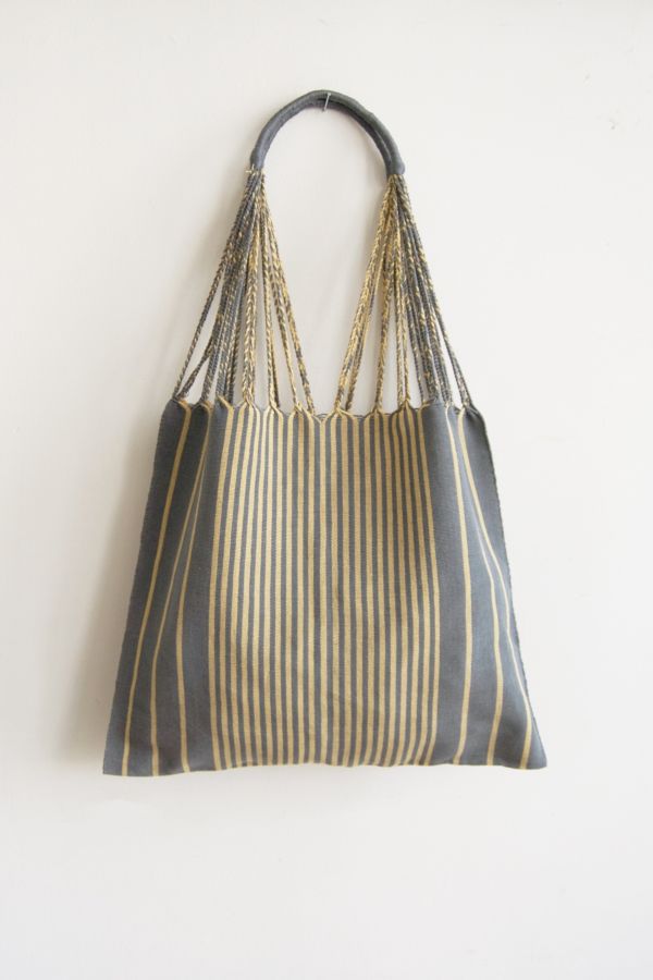 Slide View: 2: Jitana Chiapas Striped Hammock Bag