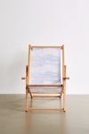 Thumbnail View 2: Deny UO Exclusive Blue Swirl Outdoor Folding Chair