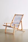 Thumbnail View 3: Deny UO Exclusive Blue Swirl Outdoor Folding Chair