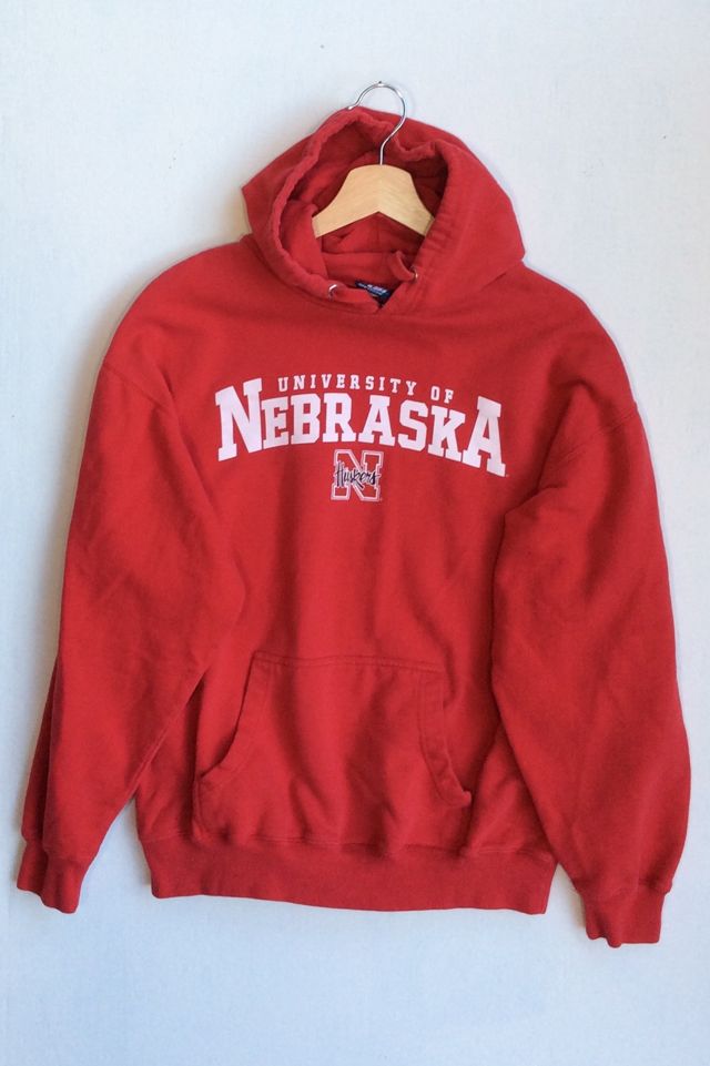 Vintage University of Nebraska Hooded Fleece | Urban Outfitters